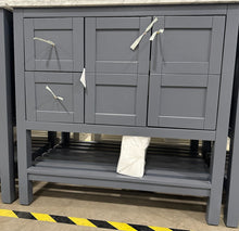 Load image into Gallery viewer, Sydney Bathroom Vanity Series in Grey