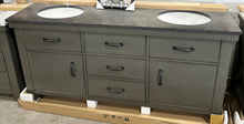 Load image into Gallery viewer, Aberdeen Bathroom Vanity with Blue Limestone Top