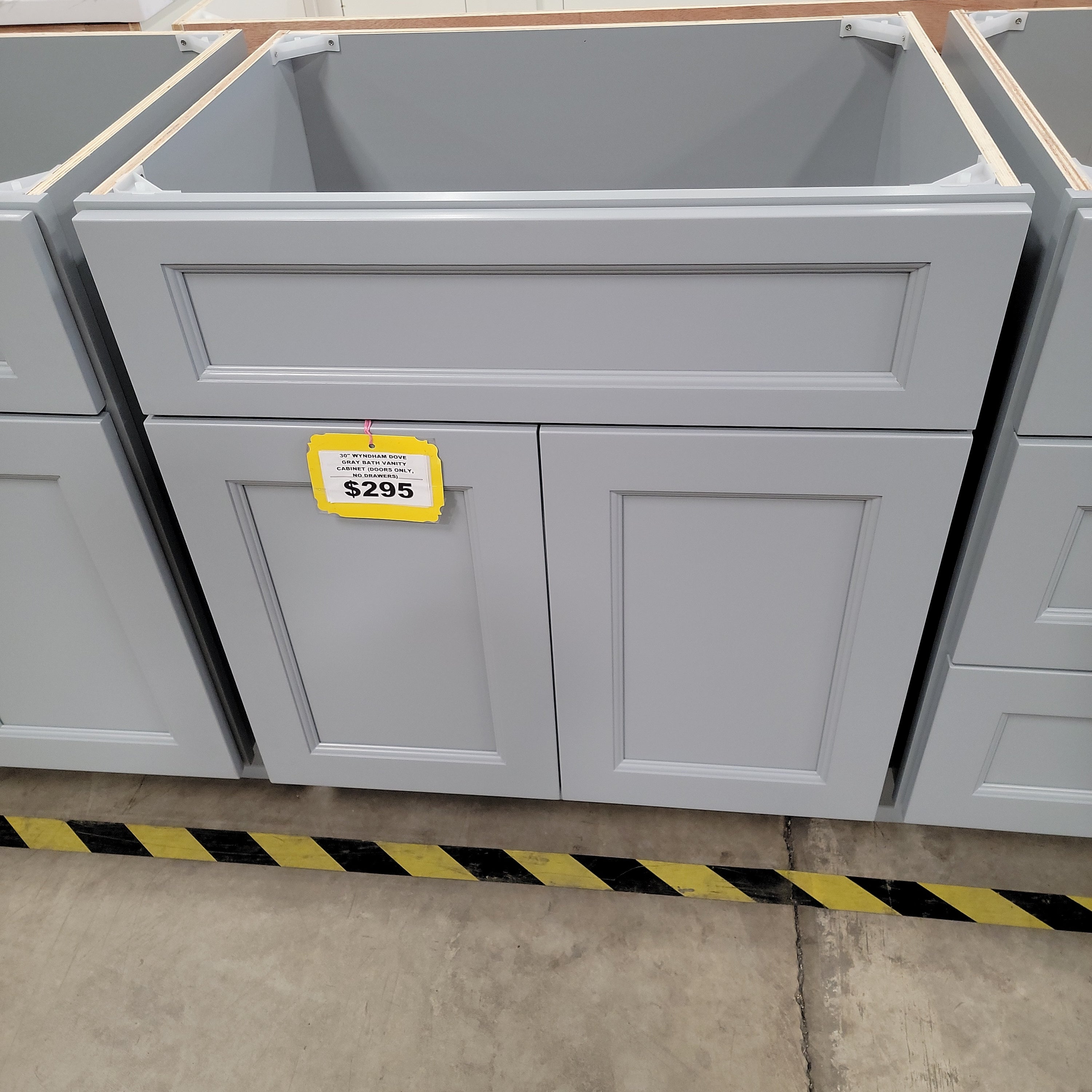 Wyndham Bathroom Vanity Series in Dove Gray J&J LIQUIDATORS LLC