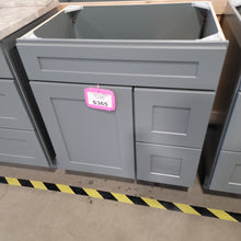 Load image into Gallery viewer, London Dark Grey Bathroom Vanity Series