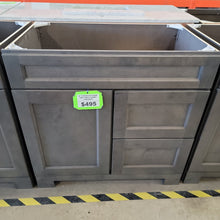 Load image into Gallery viewer, Stockholm Stained Grey Bathroom Vanity Series