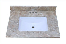 Load image into Gallery viewer, Emperador Cultured Marble Vanity Top