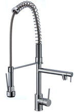 Load image into Gallery viewer, Pull Down Spring Kitchen Faucet with Pot Filler #KF-82H35
