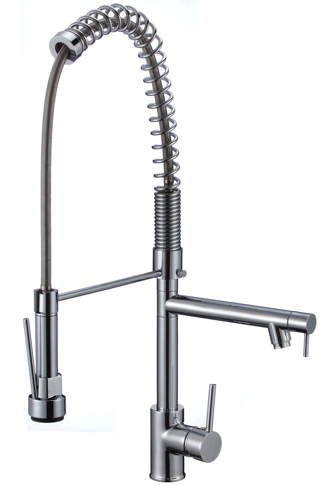 Pull Down Spring Kitchen Faucet with Pot Filler #KF-82H35
