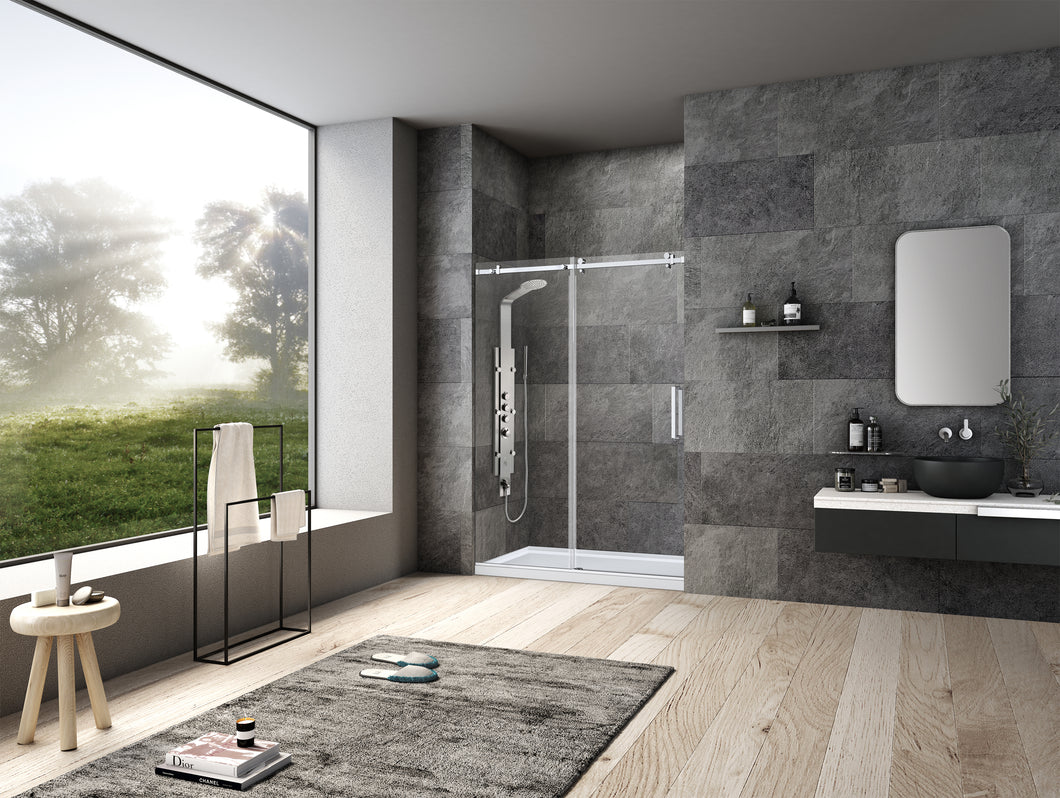 Semi Frameless Shower Door 60x76